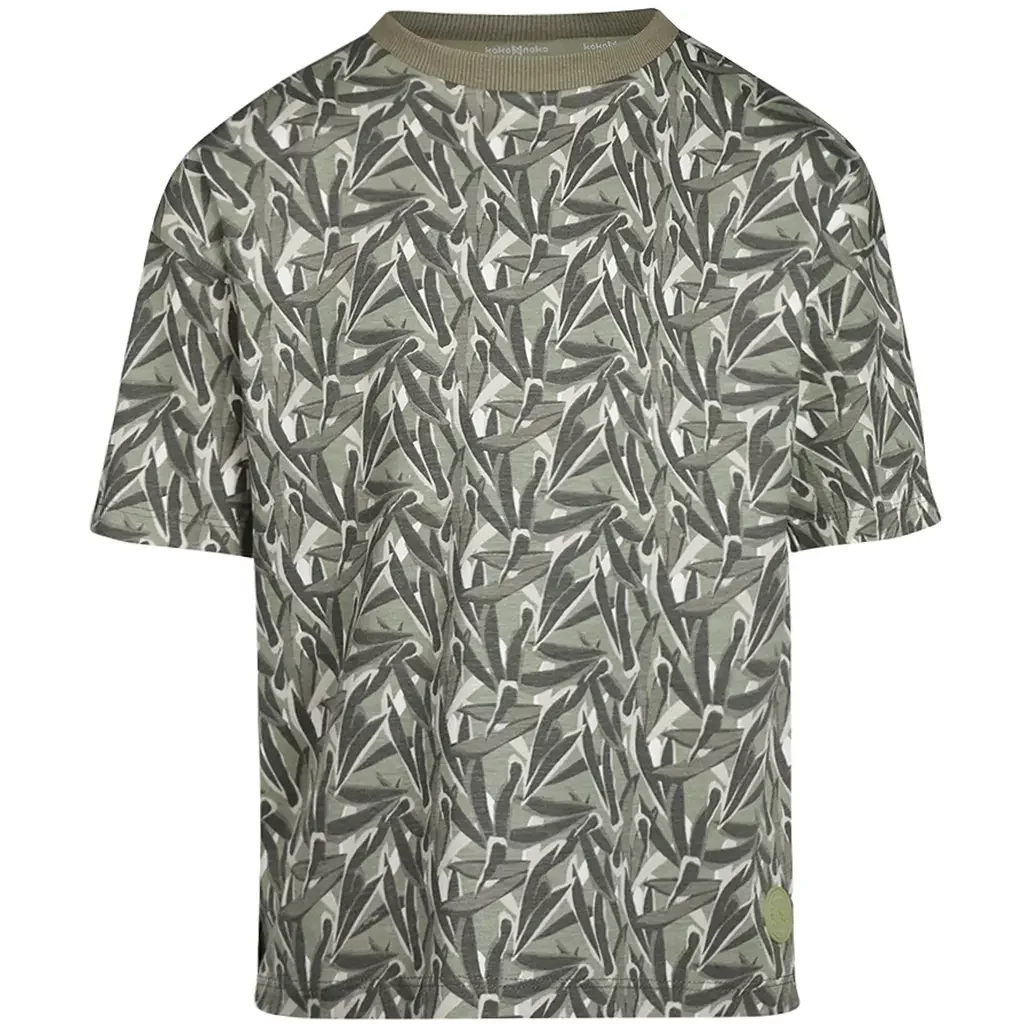 T-shirt loose fit (faded green)