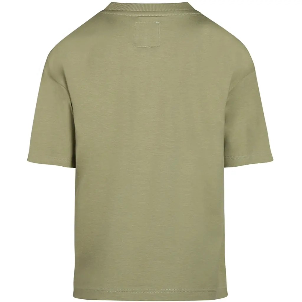 T-shirt loose fit (light faded green)