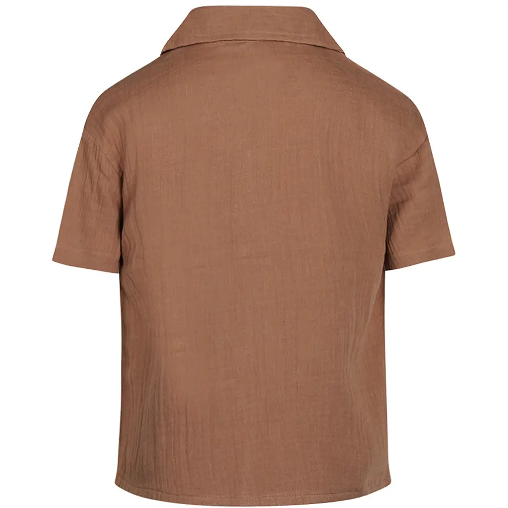 Blouse (faded brown)
