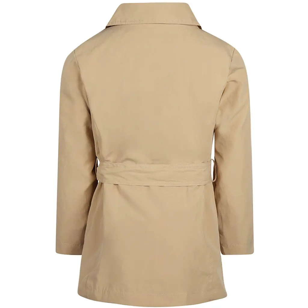 Zomerjas trench coat waterafstotend (sand)