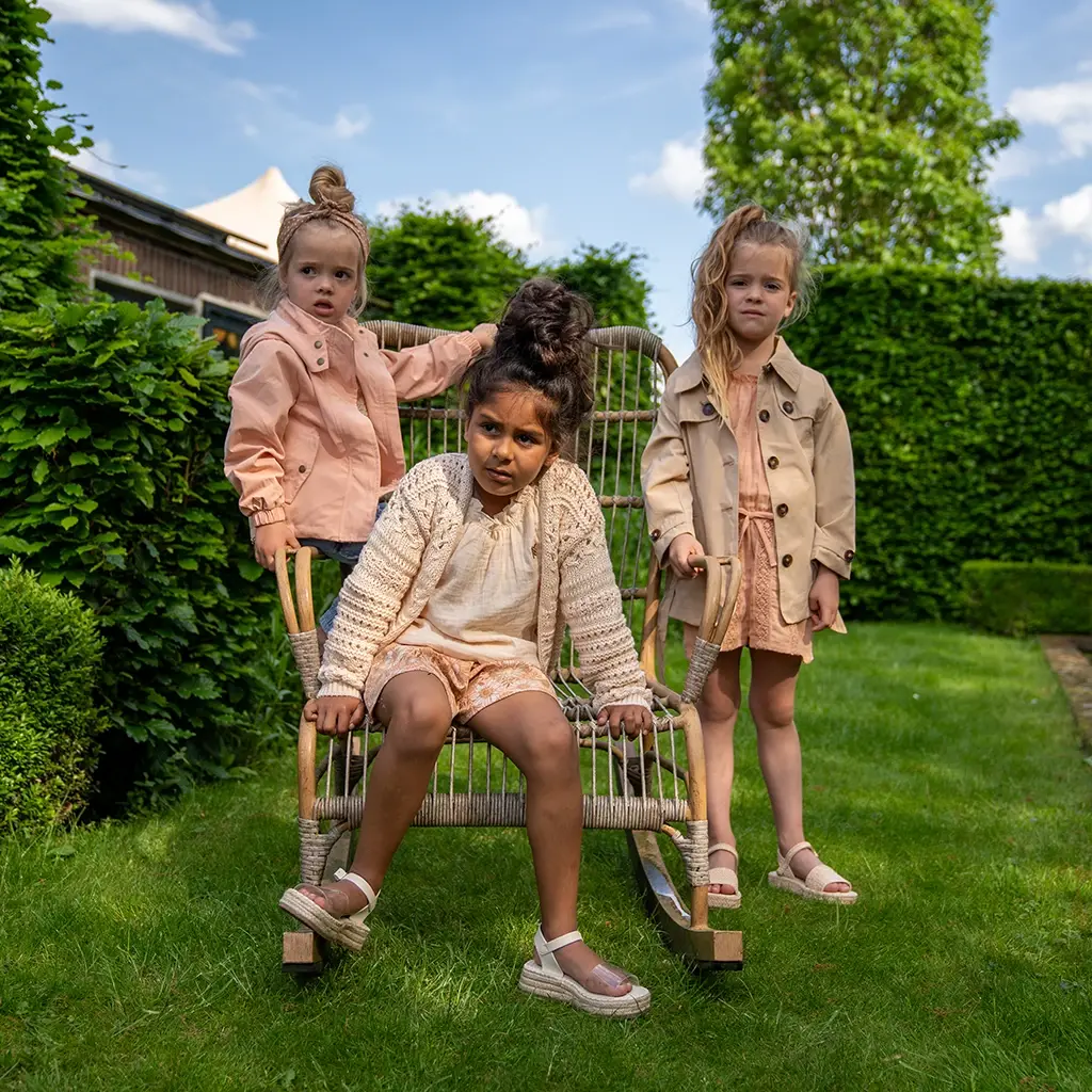 Zomerjas trench coat waterafstotend (sand)