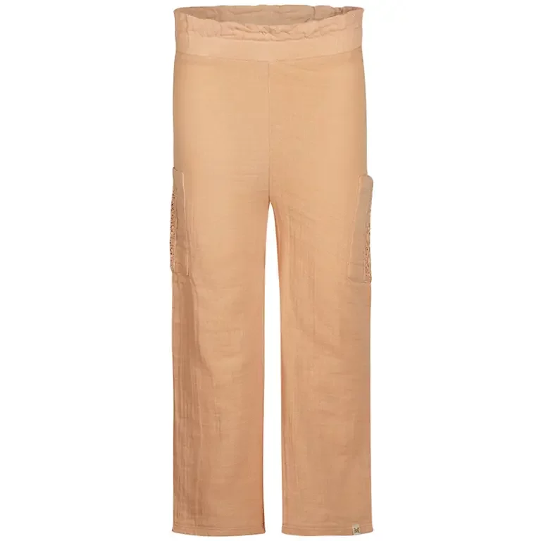Broek wide leg (peach)
