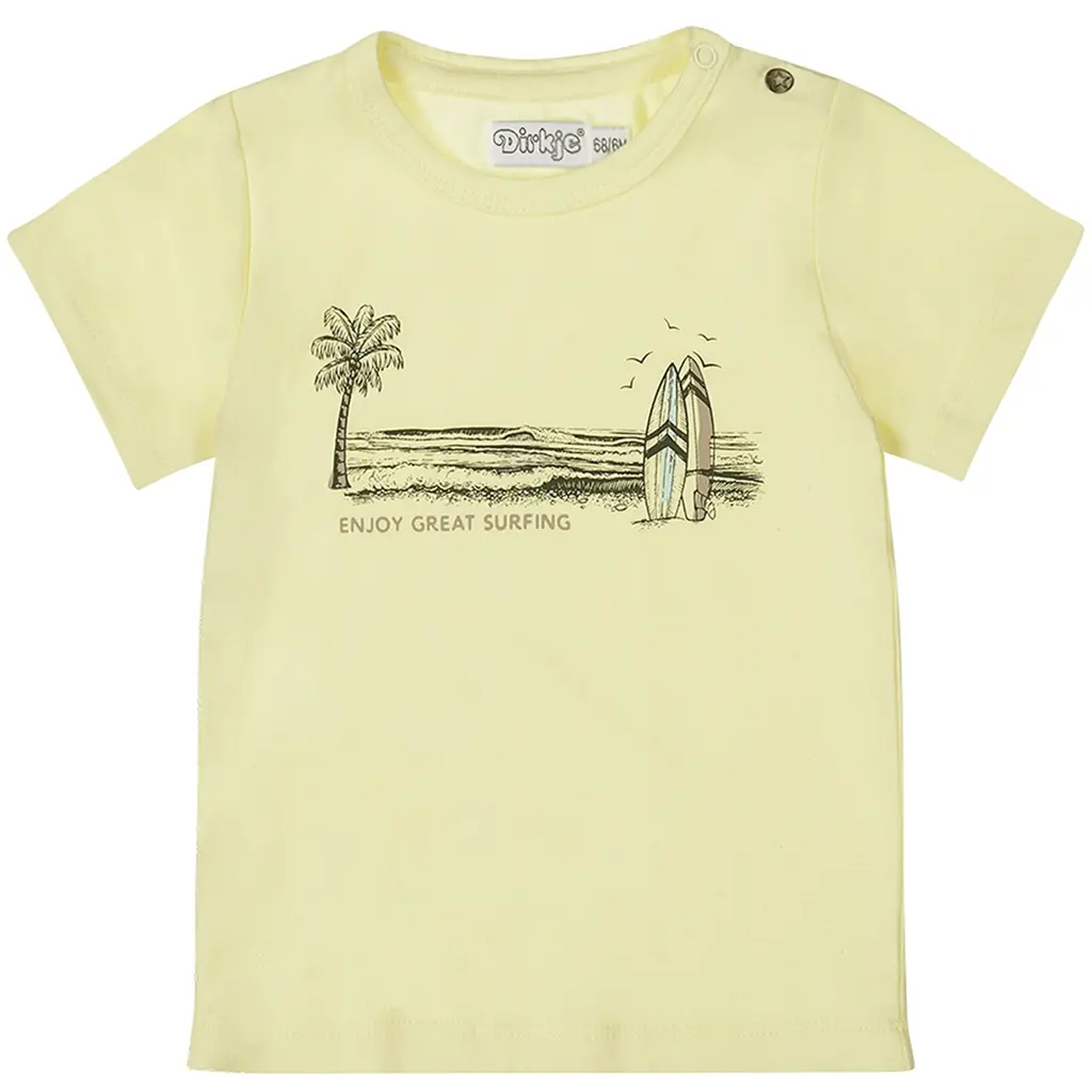 T-shirtje (light yellow)