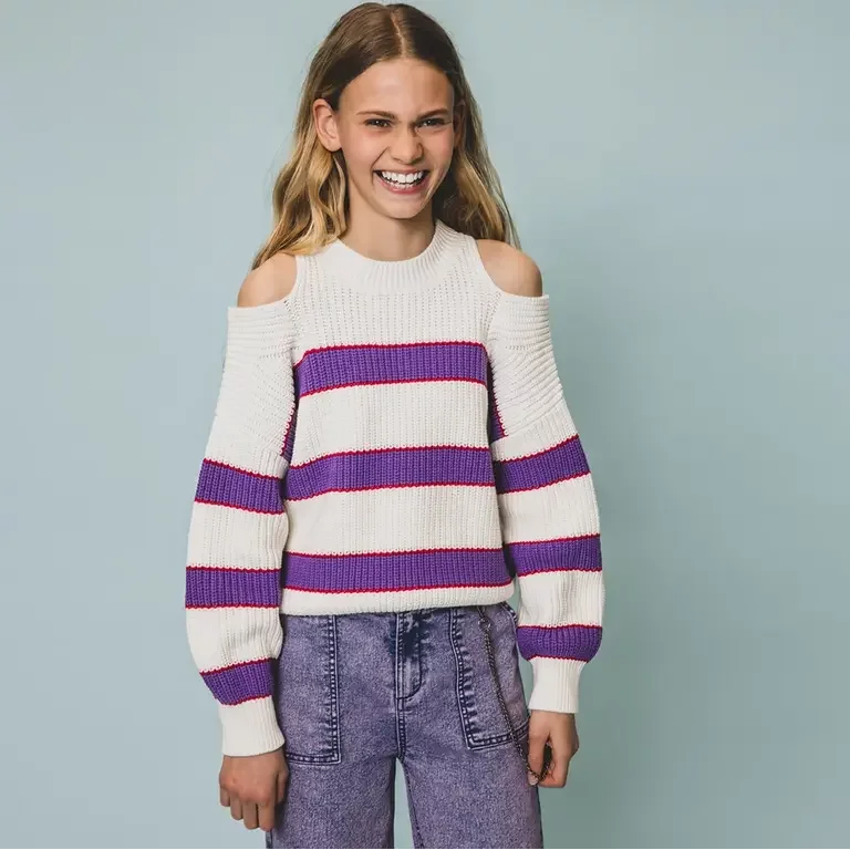 Gebreide trui (stripe)