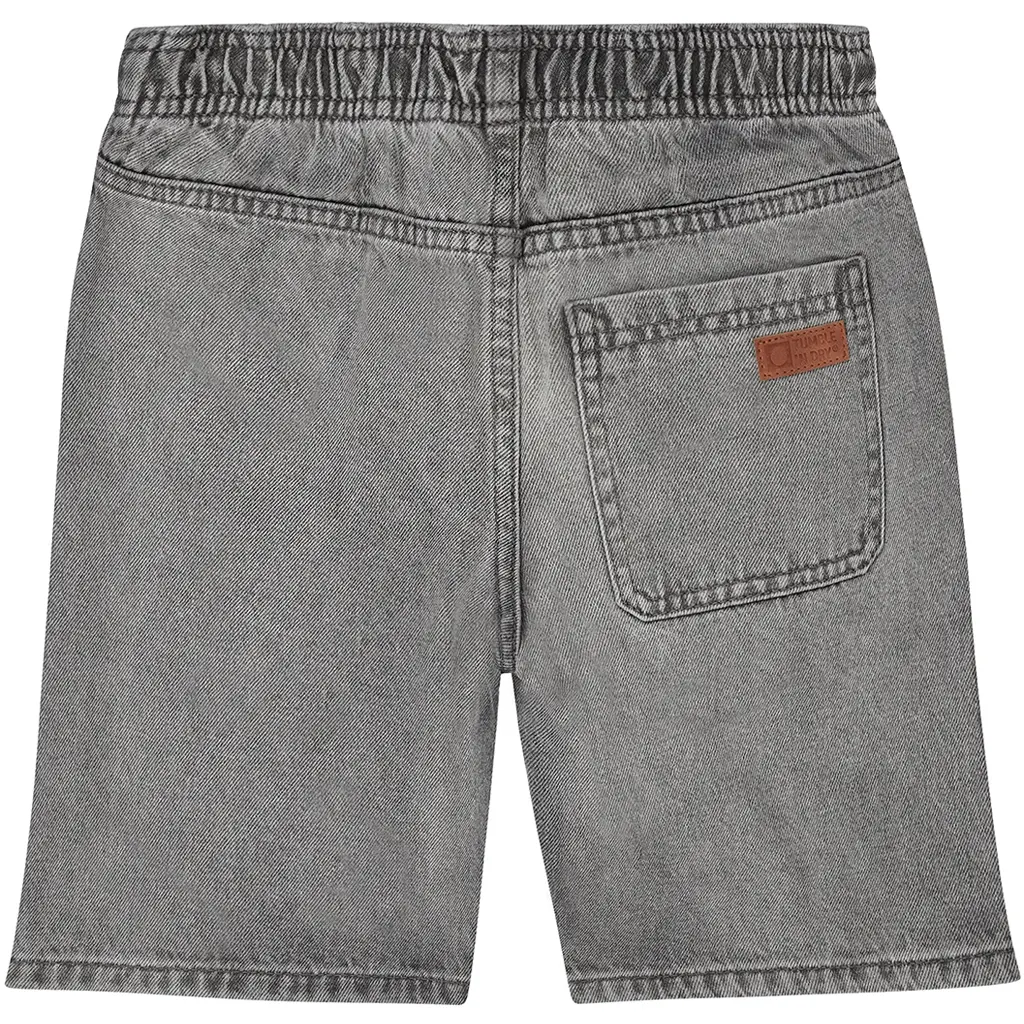 Korte spijkerbroek Jayden (denim grey stonewash)