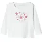 Name It Longsleeve Violet (bright white flowers)