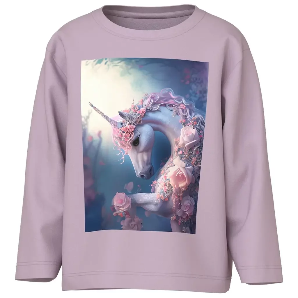 Longsleeve Votea (winsome orchid unicorn)