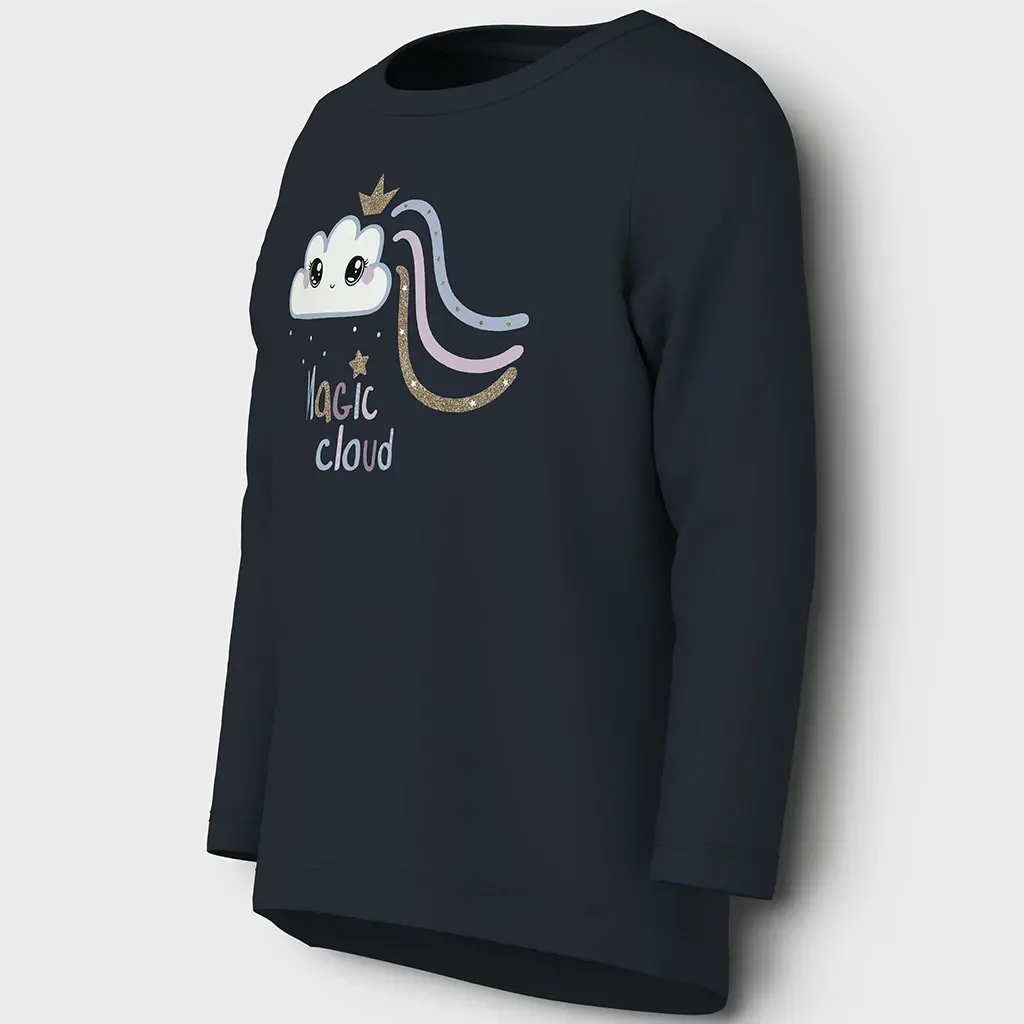 Longsleeve Vix (dark sapphire magic cloud)