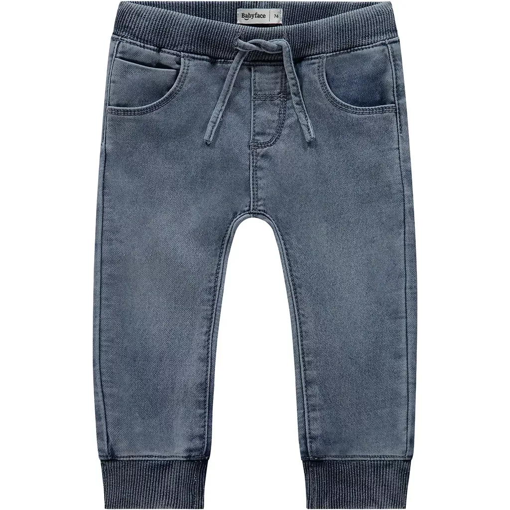 Spijkerbroekje jogg (mid blue denim)