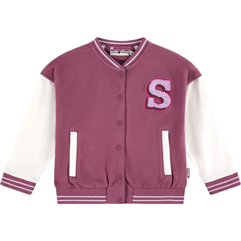 Vest bomber (burgundy)