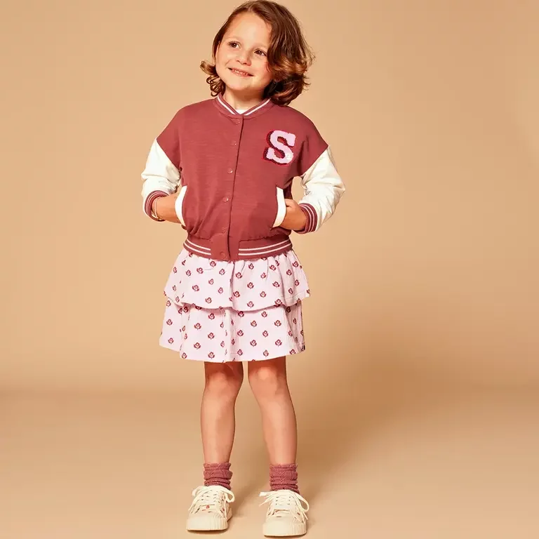 Vest bomber (burgundy)