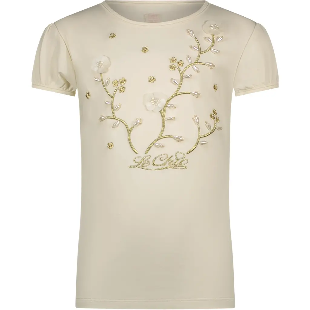 T-shirt Nommy (pearled ivory)