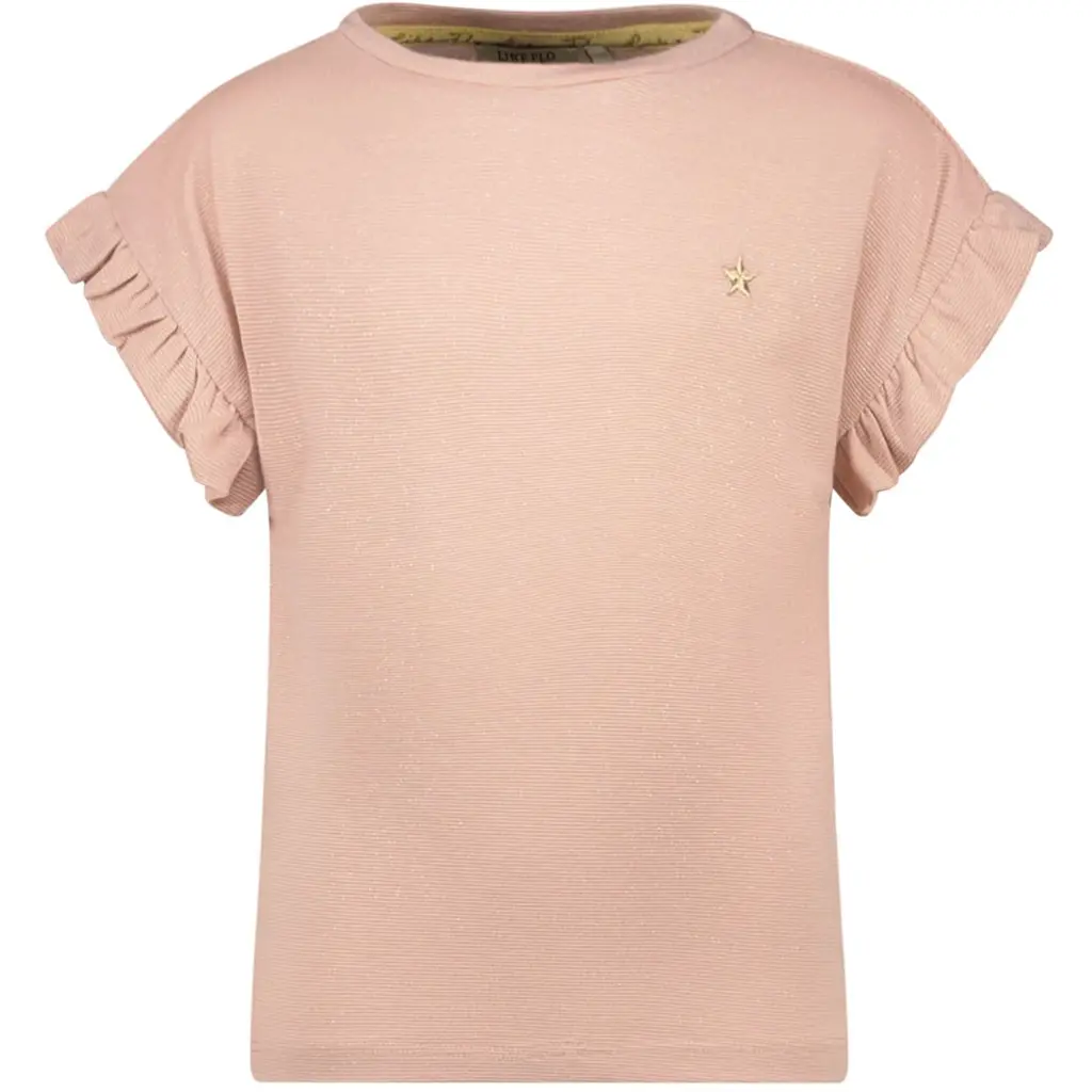 T-shirt glitter (lt pink)