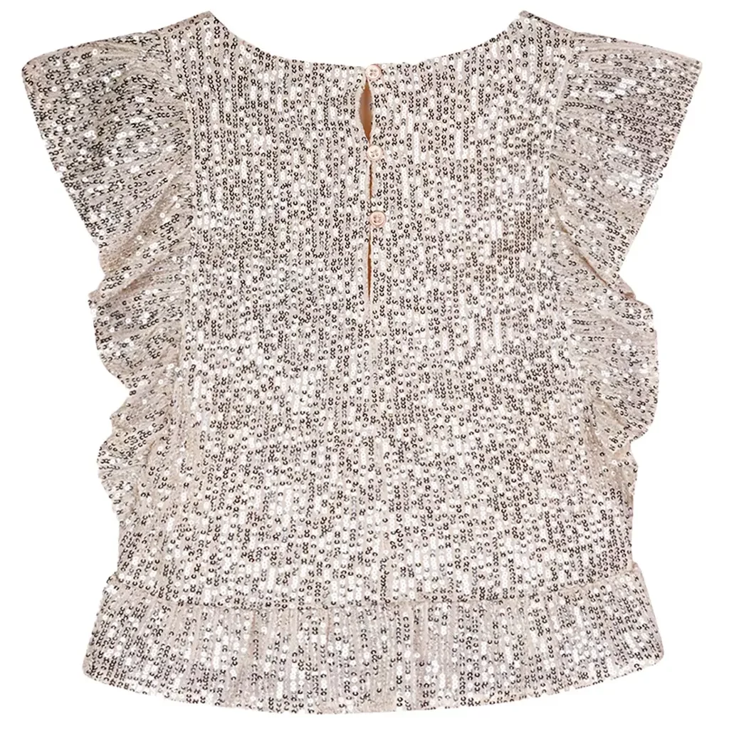 Top Teddy sequins (light gold)