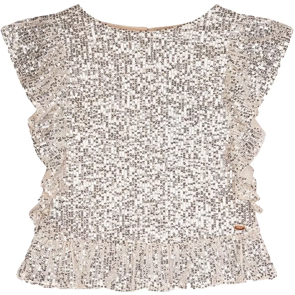 Top Teddy sequins (light gold)