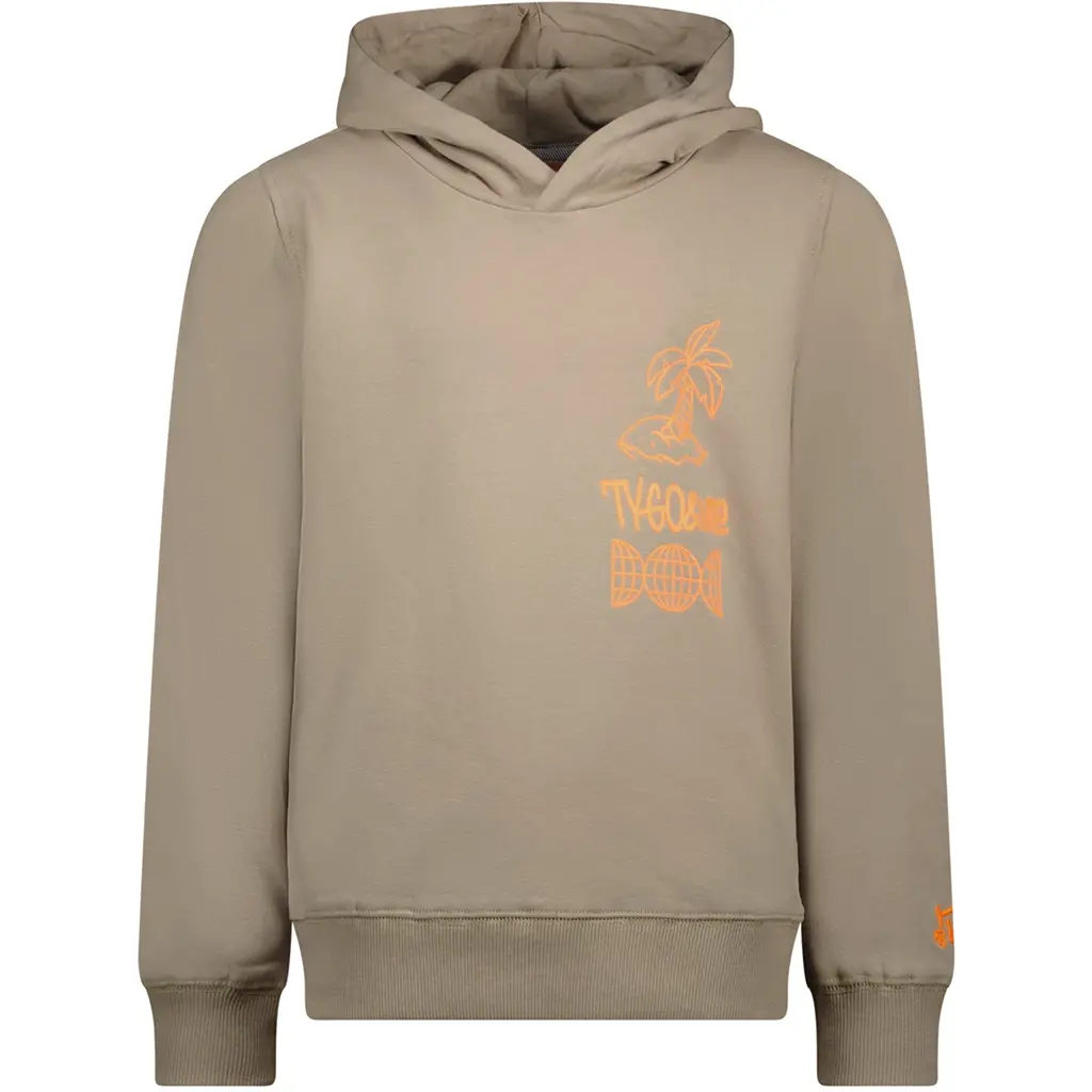 Trui hoodie Hesse (sand)