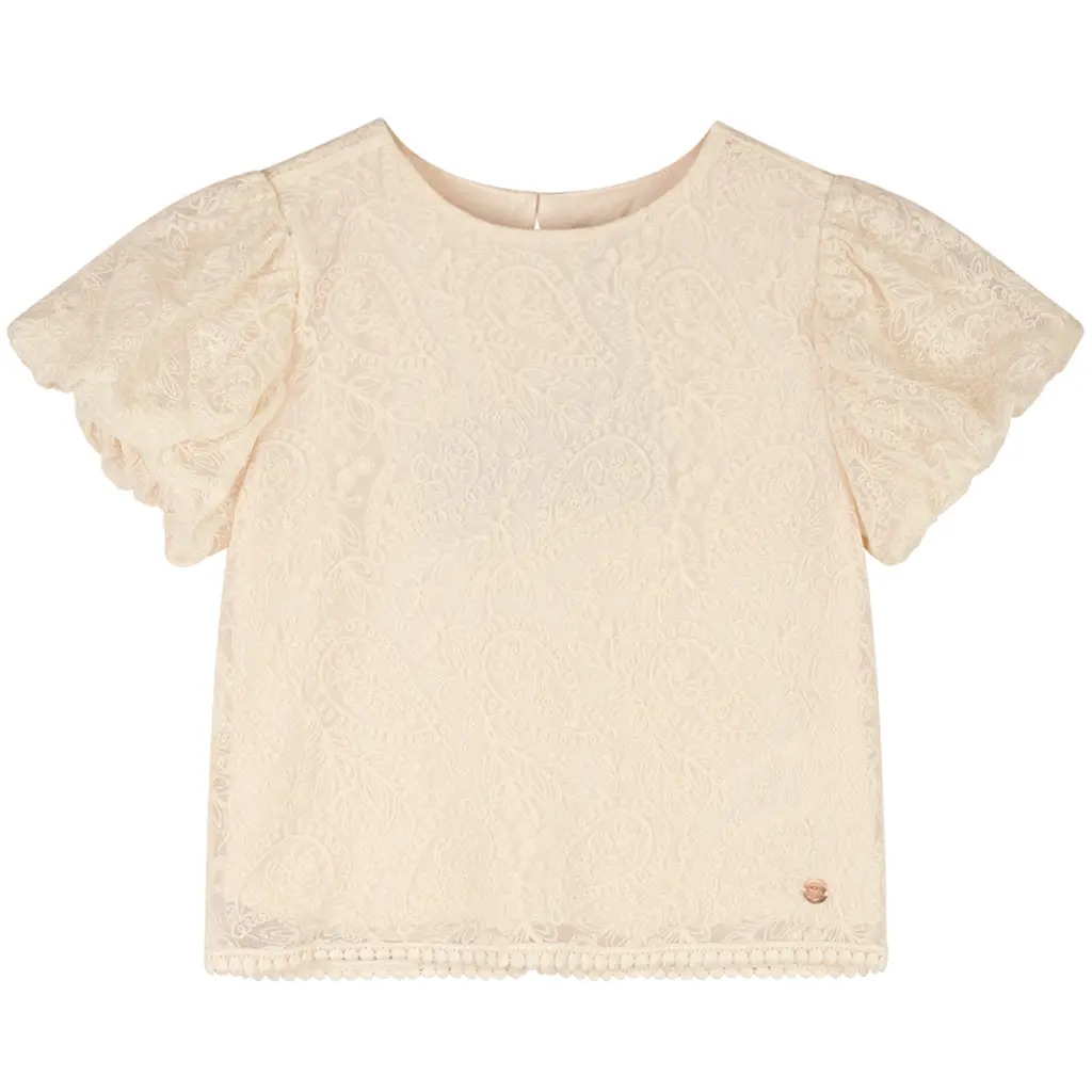 Blouse Tessy (pearled ivory)