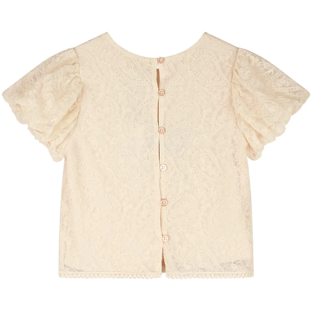 Blouse Tessy (pearled ivory)