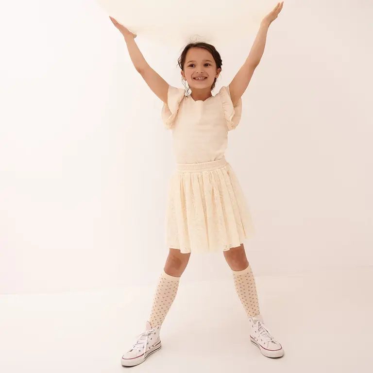 Rokje Ninu (pearled ivory)