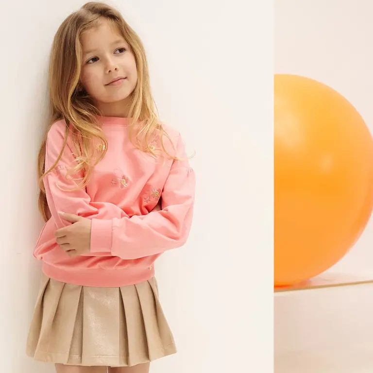 Skort Sella suede (light gold)