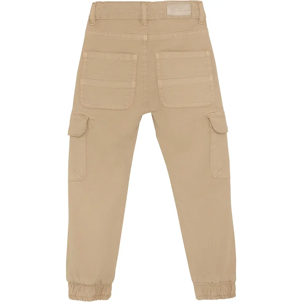 Broek twill cargo (latte sand)