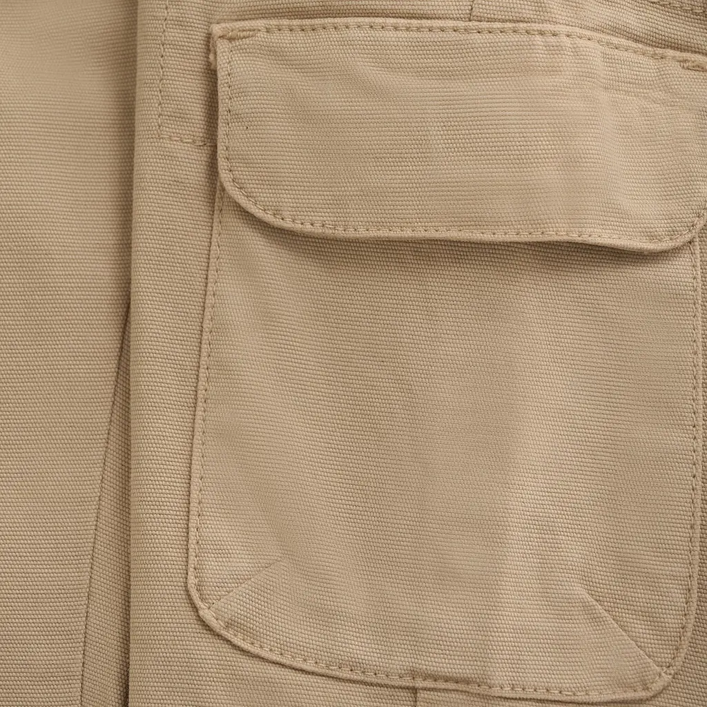 Broek twill cargo (latte sand)