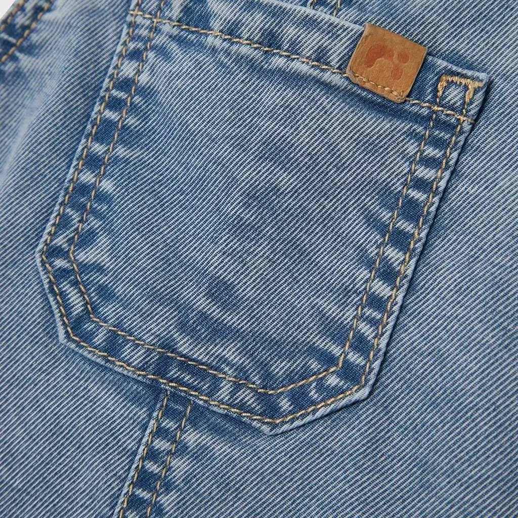 Jeans tuinbroekje Alvin (medium blue denim)