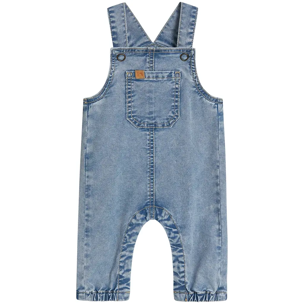 Jeans tuinbroekje Alvin (medium blue denim)