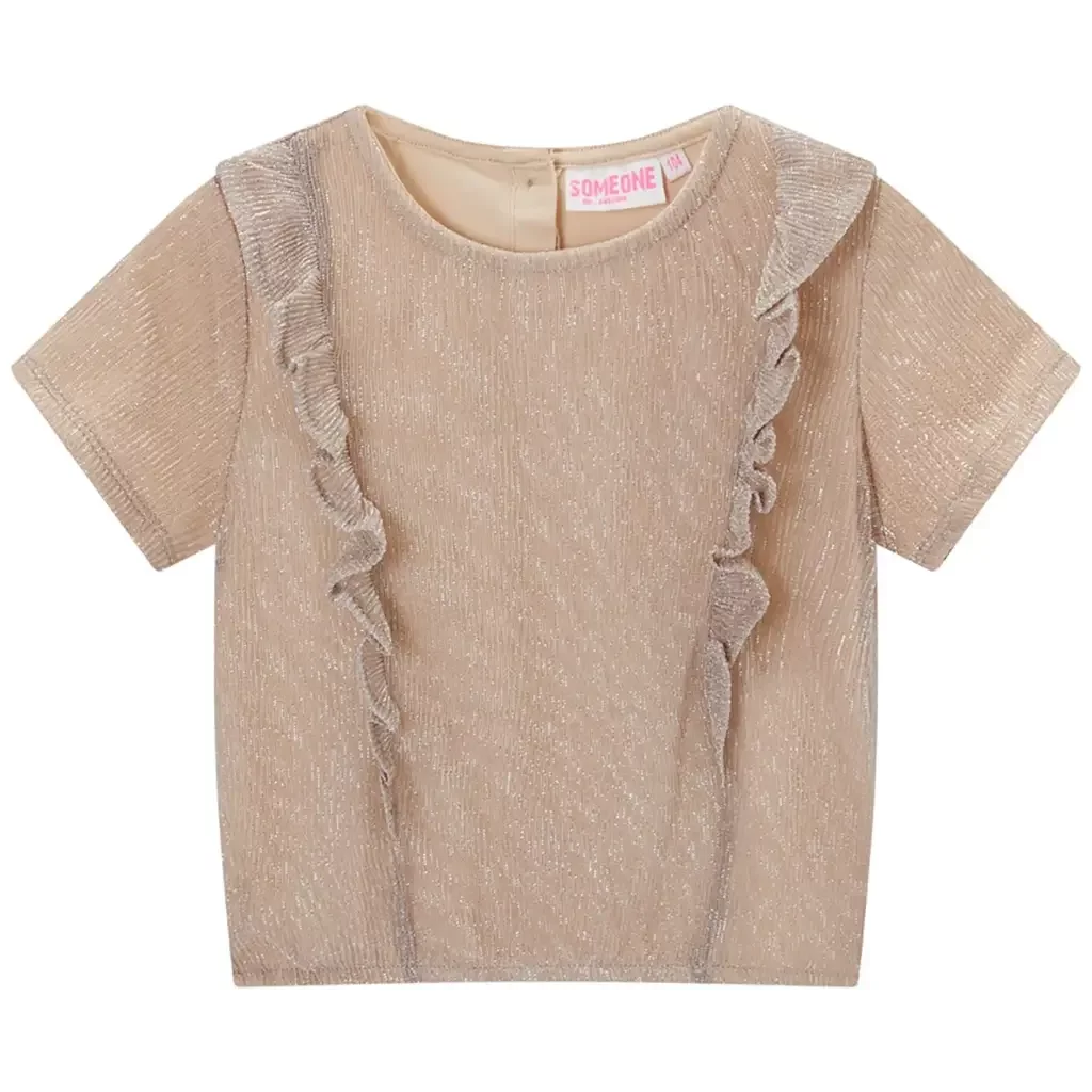 T-shirt Amina (light gold)