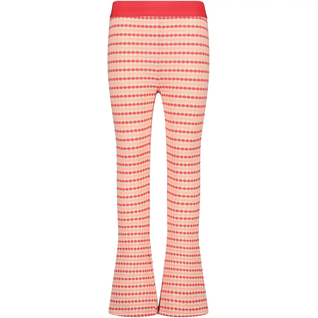 Broek flared Froukje (pink red)