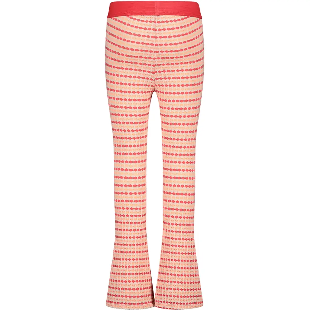 Broek flared Froukje (pink red)