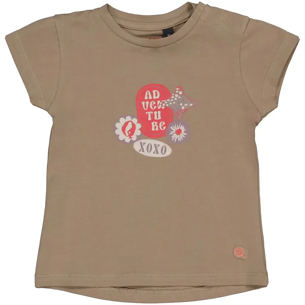 T-shirt Merve (dark sand)