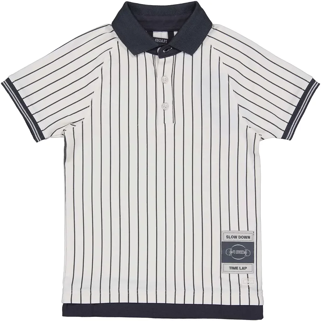 Polo Felipe (aop white stripe)