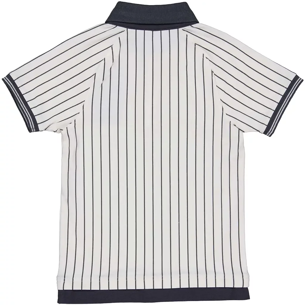 Polo Felipe (aop white stripe)