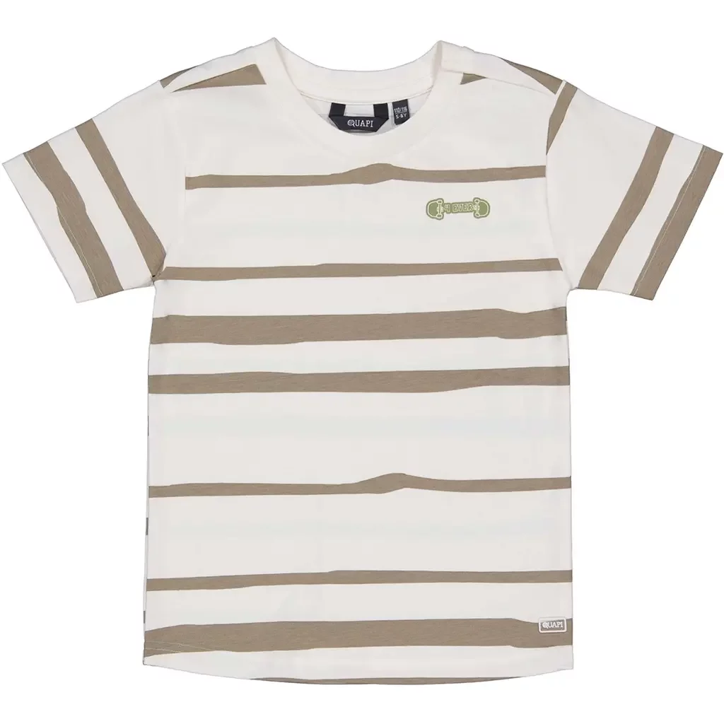 T-shirt Farin (aop sand stripe)