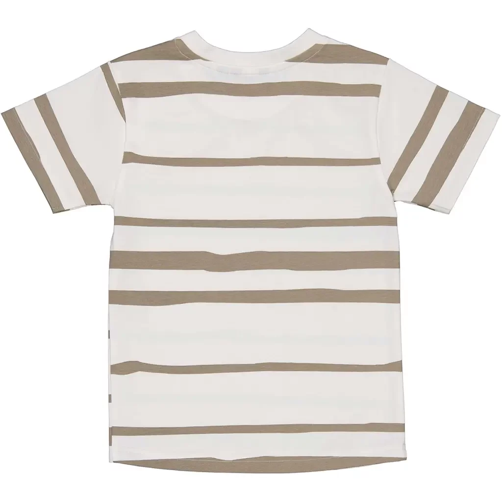 T-shirt Farin (aop sand stripe)