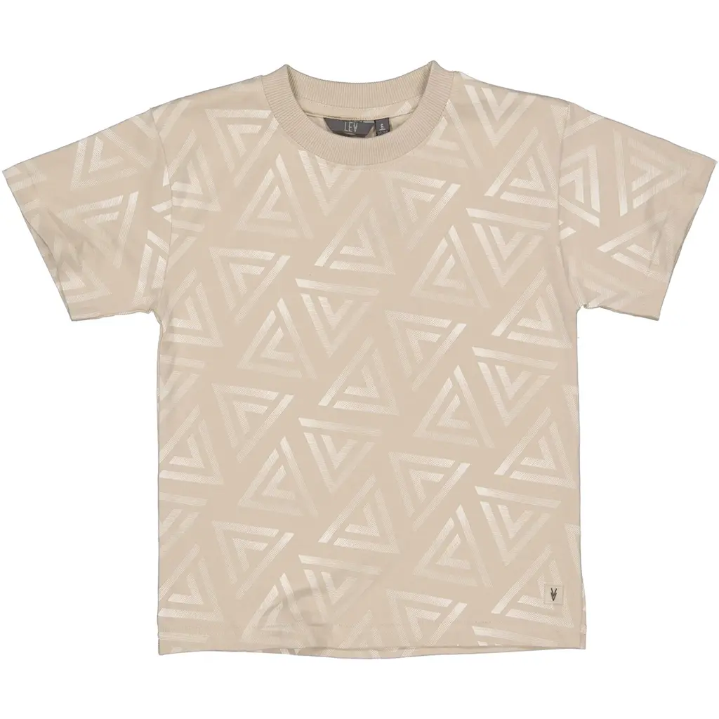 T-shirt Sebas (aop sand graphic)