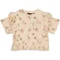 LEVV T-shirt Shai (aop pink leaves)