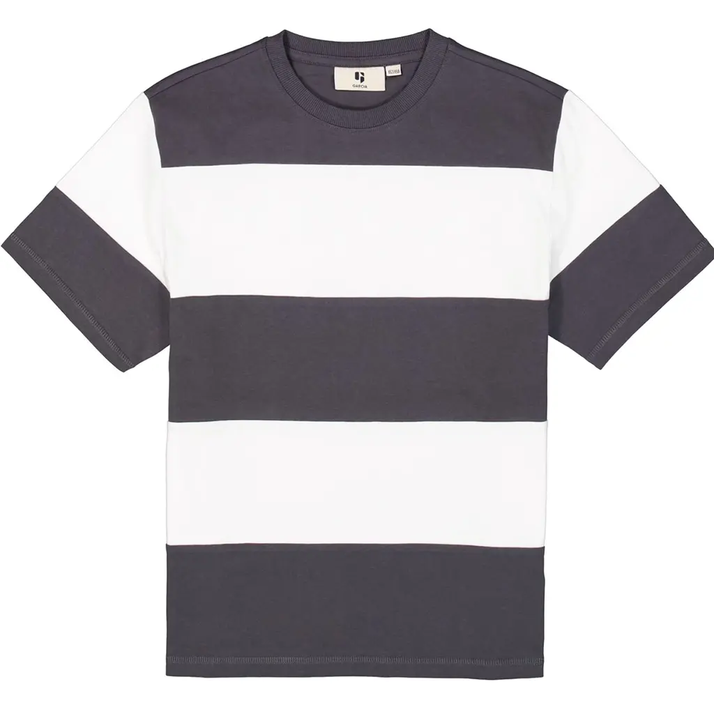 T-shirt stripes (charcoal)