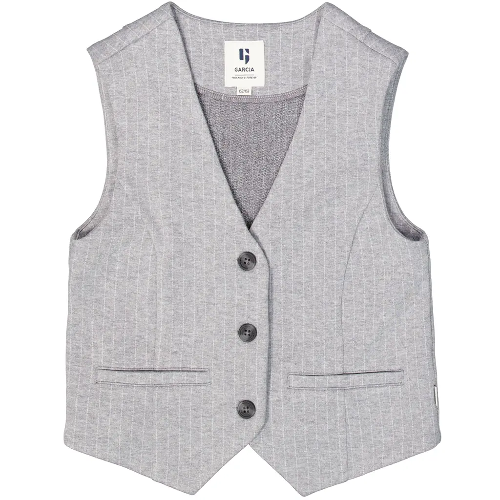 Gilet (mid grey melee)