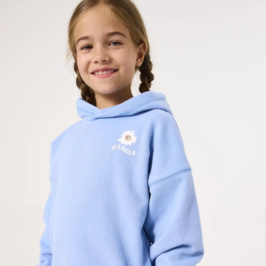 Trui hoodie (della blue)