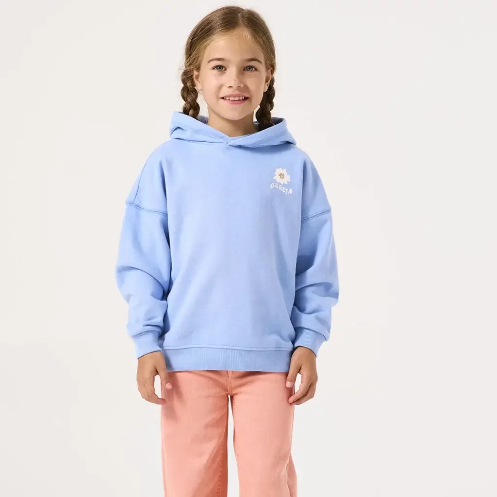 Trui hoodie (della blue)