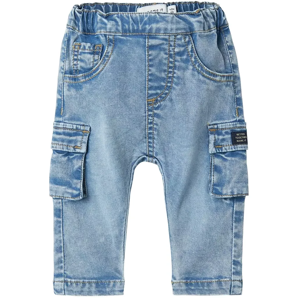 Jeans cargo BAGGY FIT Ben (medium blue denim)