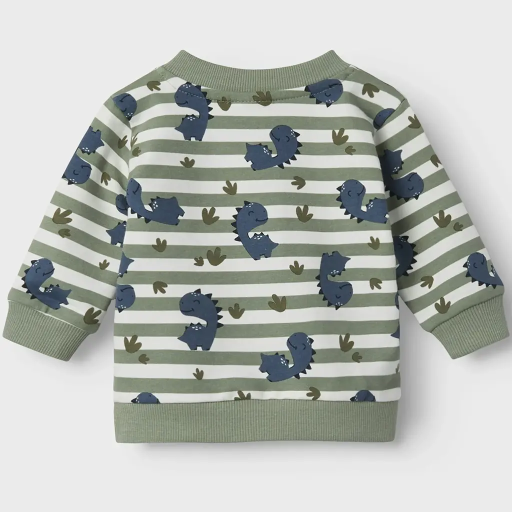 Vestje sweat Nobert (lily pad)