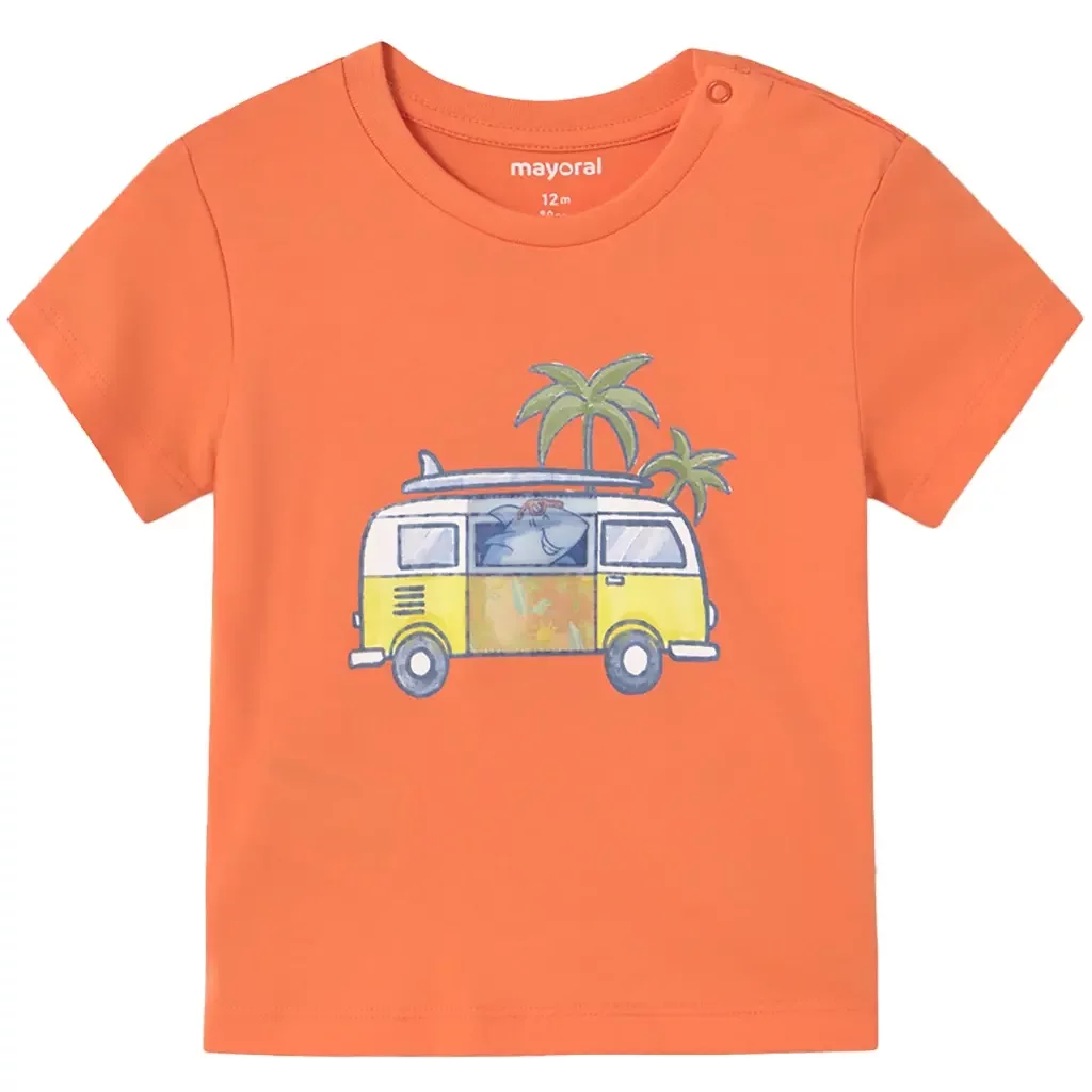 T-shirtje (coral)