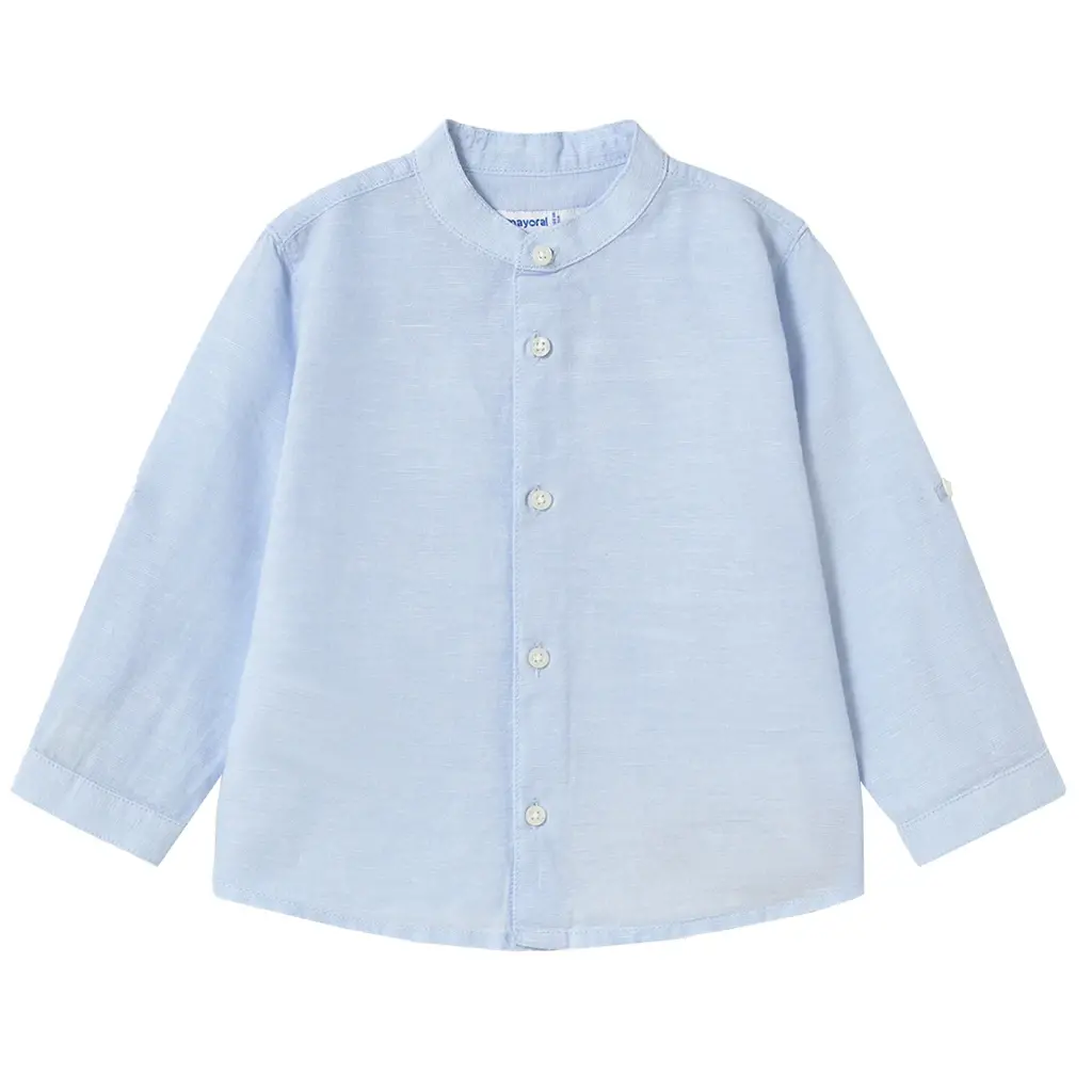 Overhemd linen (light blue)