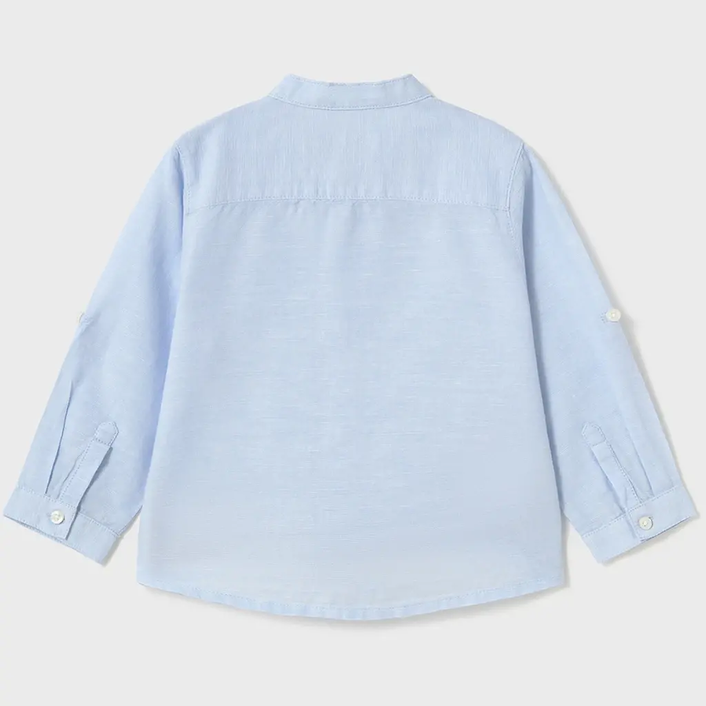 Overhemd linen (light blue)