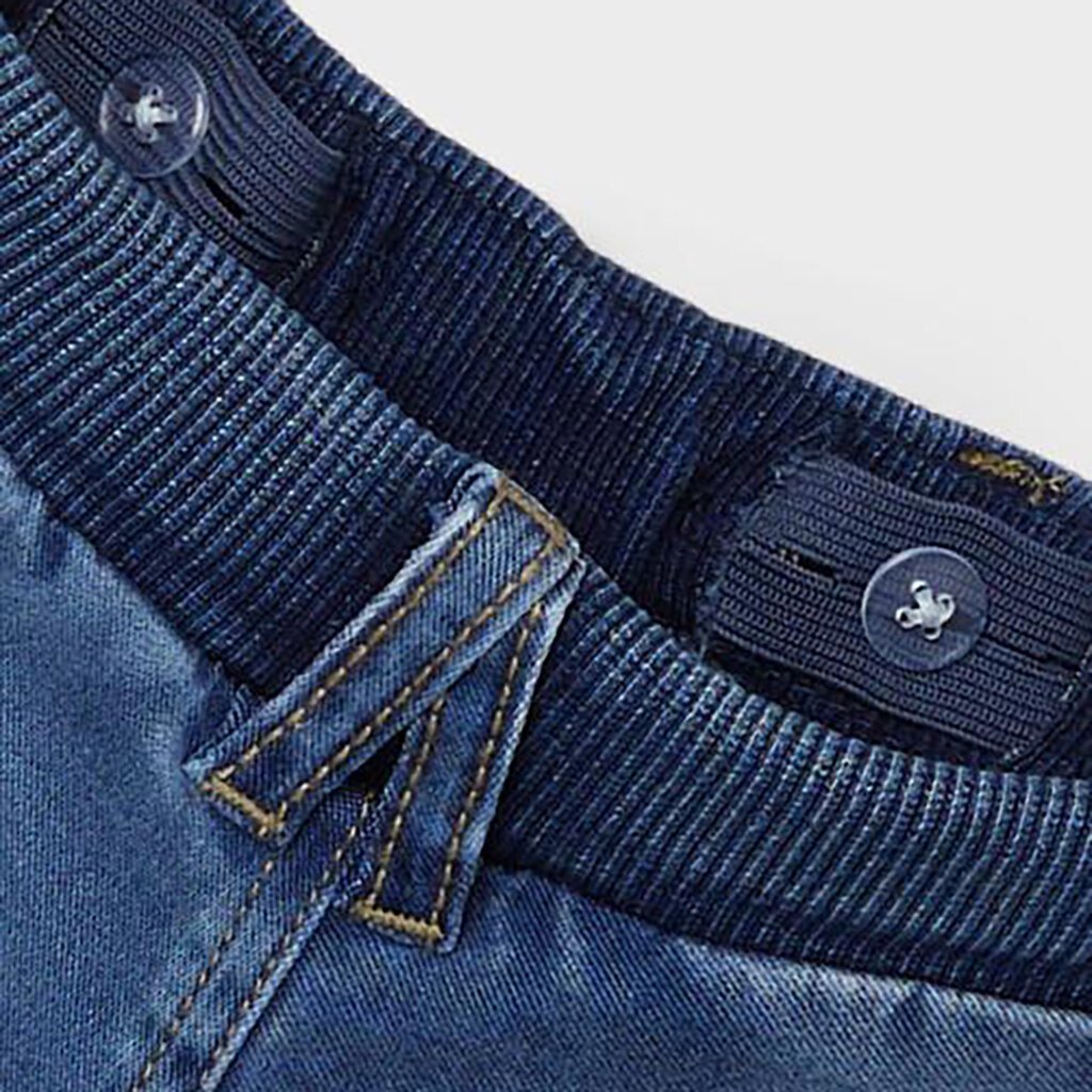 Korte cargo jeans BAGGY FIT Ben (medium blue denim)