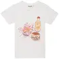 Someone T-shirt Comida (ecru)