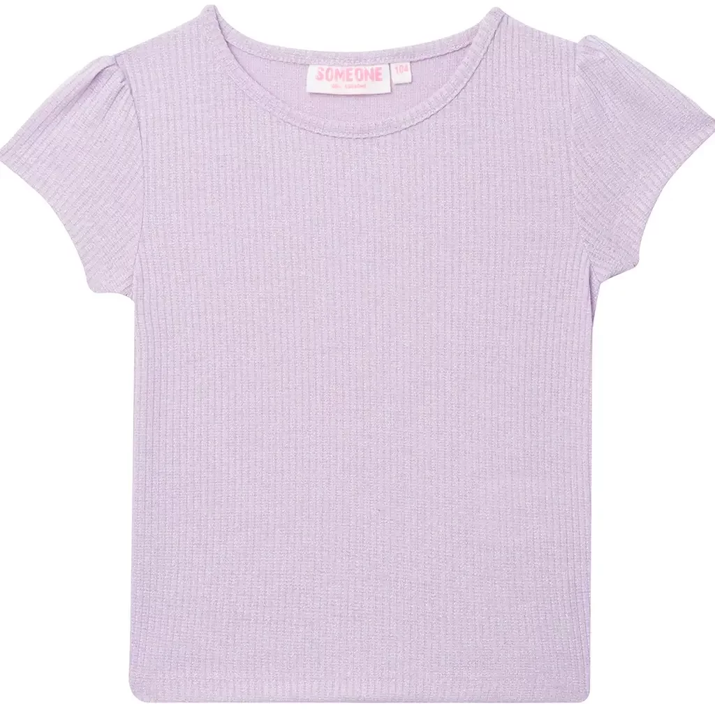 T-shirt Jardin (light lila)